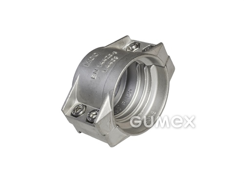 Škrupina DN19 pre hadici 19x6mm, rozsah upínania 30-33mm, 25bar, nerezová oceľ